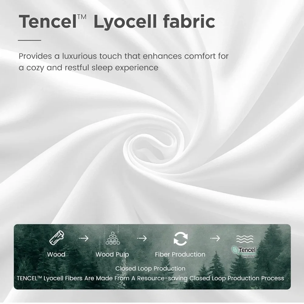Waterproof White Mattress Protector